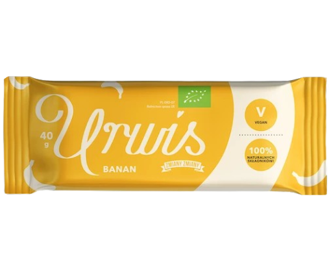Baton urwis bananowy - energia bez konserwantów