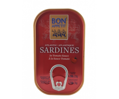 Sardynki portugalskie w sosie pomidorowym 120g