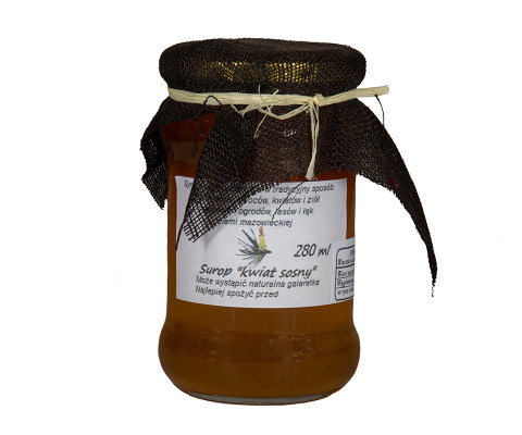SYROP Z PĄKÓW SOSNY 280 ml bez konserwantów