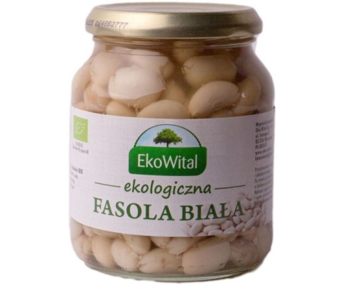 BIO fasola biała w zalewie 360g/ 240g (słoik)
