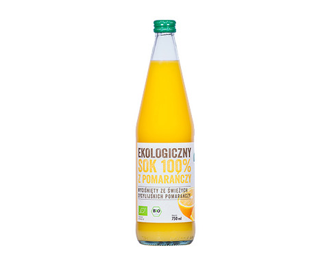 BIO SOK Z POMARAŃCZY 100% 750 ml EkoWital