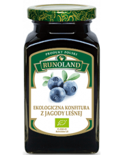 BIO KONFITURA Z JAGODY LEŚNEJ 320g
