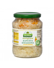 BIO KAPUSTA KISZONA Z MARCHEWKĄ 680/500 g