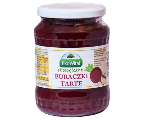 BIO BURACZKI TARTE 680g EKOWITAL