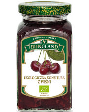 BIO KONFITURA Z WIŚNI 320g/312ml