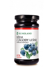 BIO Dżem z jagody leśnej N/S 300g/312ml