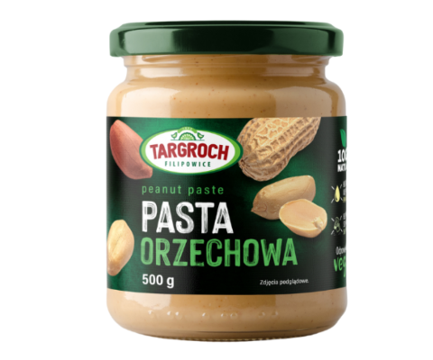 Pasta orzechowa (masło orzechowe) 500g Targroch