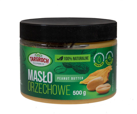 Pasta orzechowa (masło orzechowe) 500g Targroch