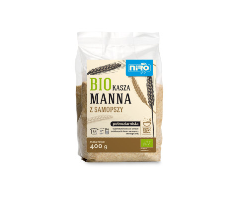 BIO kasza manna z SAMOPSZY 400g