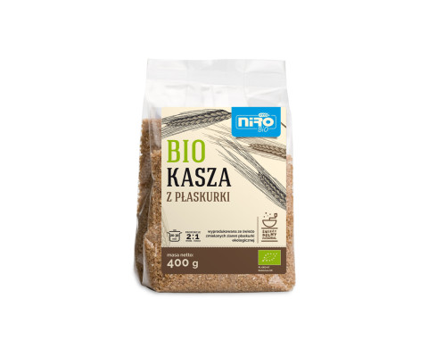 BIO kasza z PŁASKURKI 400g