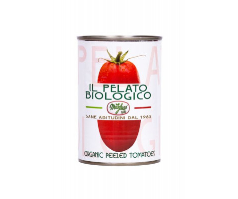 BIO pomidory bez skórki 400g MANFUSO