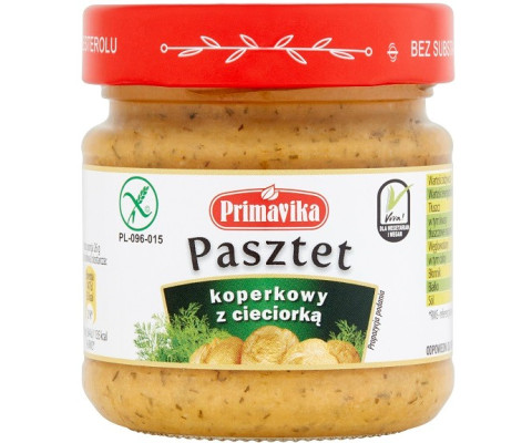 Pasztet koperkowy z cieciorką 160 g