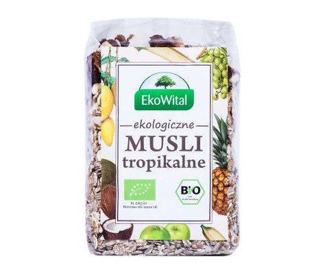 BIO MUSLI TROPIKALNE 300g