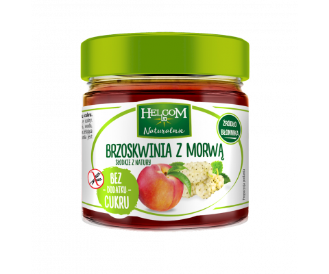 Pasta owocowa bezglutenowa - brzoskwinia z morwą 200g