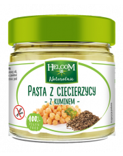 Pasta z ciecierzycy z kuminem, bezglutenowa 190 g