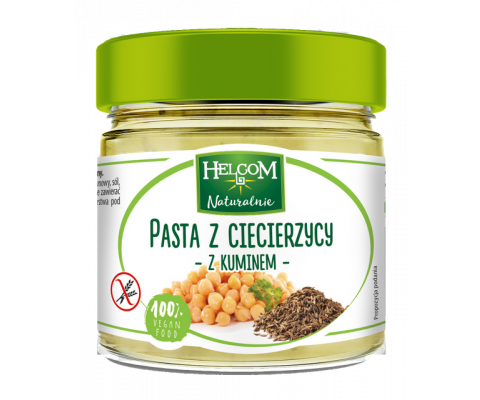 Pasta z ciecierzycy z kuminem, bezglutenowa 190 g