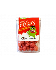 CUKSY TRUSKAWKOWE - CUKIERKI BEZCUKROWE Z KSYLITOLEM 13 G