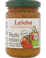 BIO PESTO ROSSO POMIDOROWE 130g  LaSelva