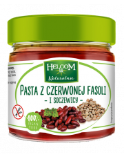 PASTA Z CZERWONEJ FASOLI I SOCZEWICY BEZGLUTENOWA 190g 