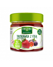 Pasta owocowa bezglutenowa - TRUSKAWKA Z FIGĄ 200g