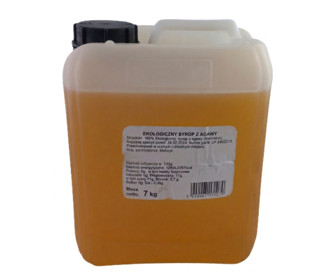 BIO Syrop z Agawy 7 kg