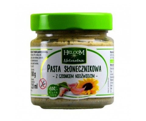 PASTA SŁONECZNIKOWA Z CZOSNKIEM NIEDŹWIEDZIM 225ML