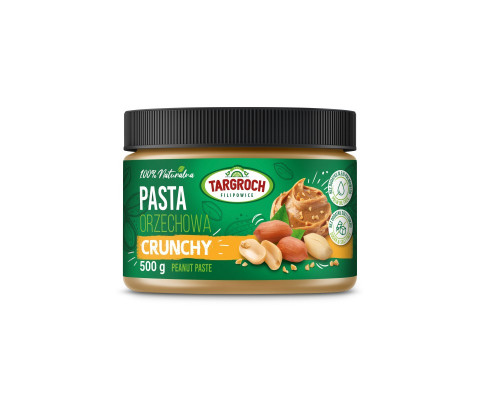 Pasta orzechowa CRUNCHY 500g Targroch