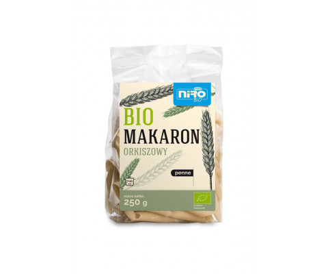 BIO biały makaron orkiszowy PENNE 250 g  