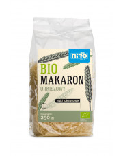 BIO biały makaron orkiszowy NITKI LUKSUSOWE 250 g  