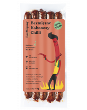 Bezmięsne Kabanosy chilli 160g - bez konserwantów