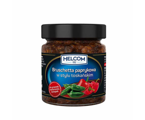 BRUSCHETTA PAPRYKOWA W STYLU TOSKAŃSKIM 225 ML
