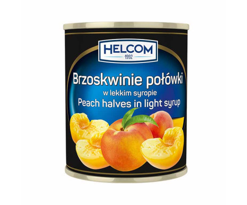 Brzoskwinie w syropie połówki 850 ml