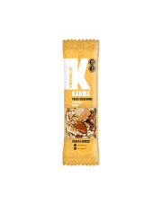 Baton uśmiechnij się migdałowy z masłem orzechowym i czekoladą  - dużo energii bez konserwantów