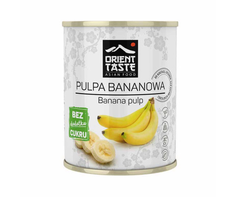 Pulpa bananowa 400 ml