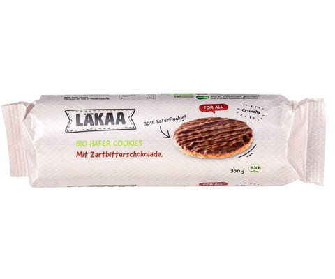 BIO ciastka owsiane w czekoladzie 300 g
