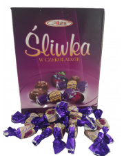 Śliwki w czekoladzie deserowej luksusowe