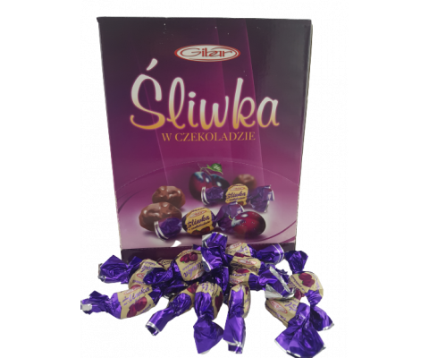 Śliwki w czekoladzie deserowej luksusowe