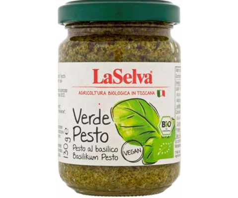 BIO PESTO VERDE 130g  LaSelva