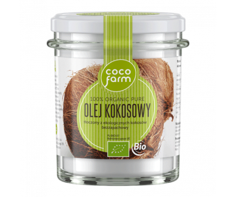 BIO olej kokosowy 100% PURE 240g rafinowany