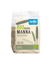 BIO Kasza manna orkiszowa biała 500g