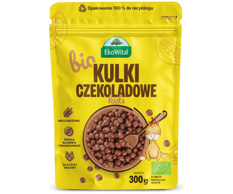 BIO Kulki czekoladowe 300g