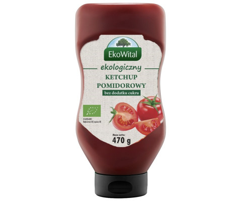 BIO Ketchup bez dodatku cukru 470g