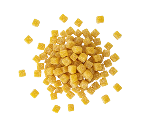 Owocowe kostki o smaku cytryny