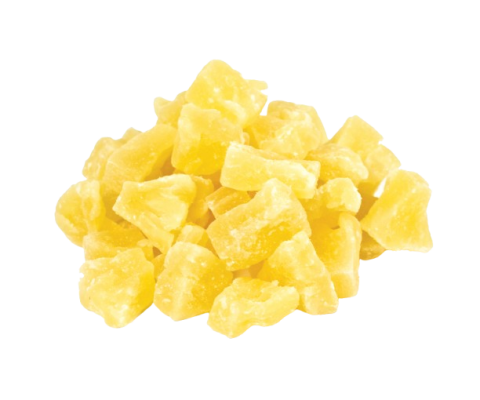 Ananas kandyzowany - kawałki