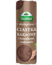 BIO Ciastka kakaowe z kawałkami czekolady 250g