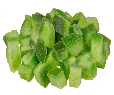 Pomelo kandyzowane kostka ZIELONE