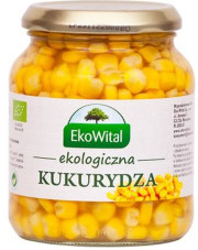 BIO Kukurydza w zalewie 340g/230g (słoik)