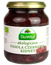 BIO fasola czerwona Kideny w zalewie 360g/240g (słoik)