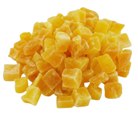 Kantalupa suszona kadyzowana kostka