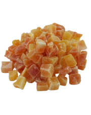 Kantalupa suszona kadyzowana kostka